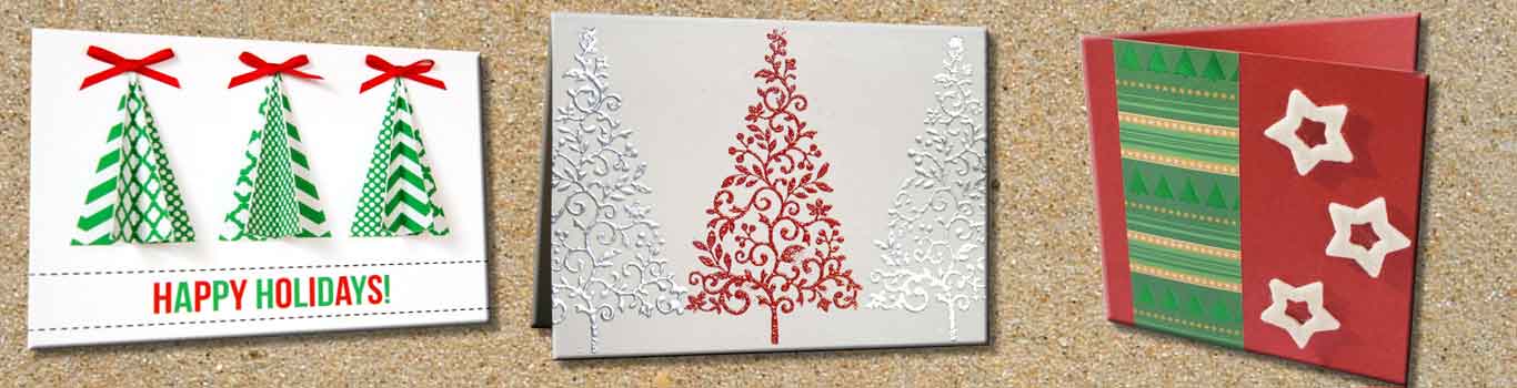 Hand-made Christmas cards