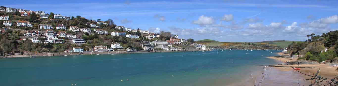 A photograph of Salcombe